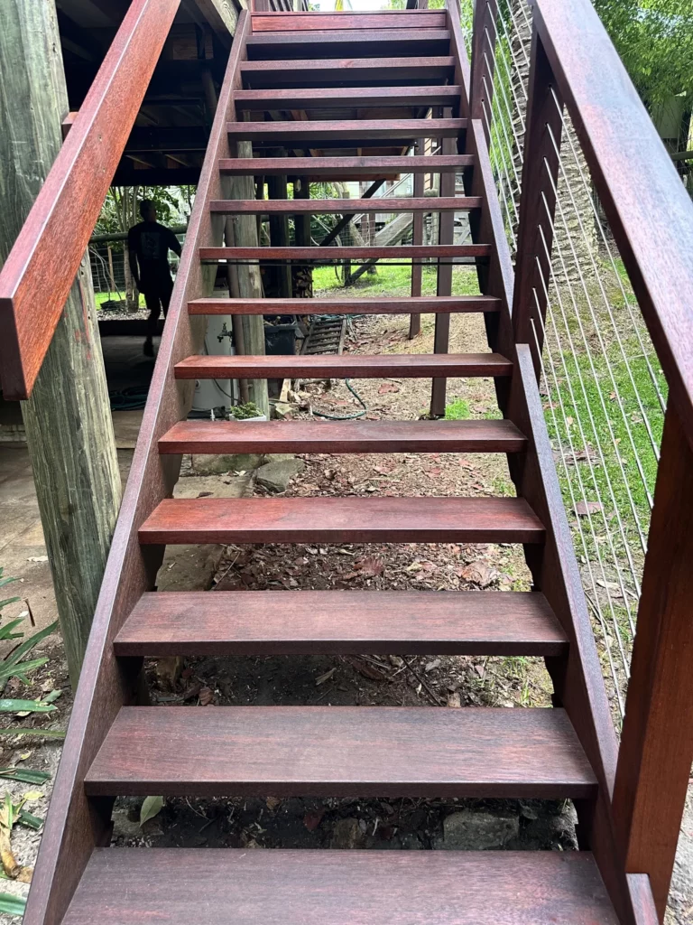 Outdoor Deck Stairs