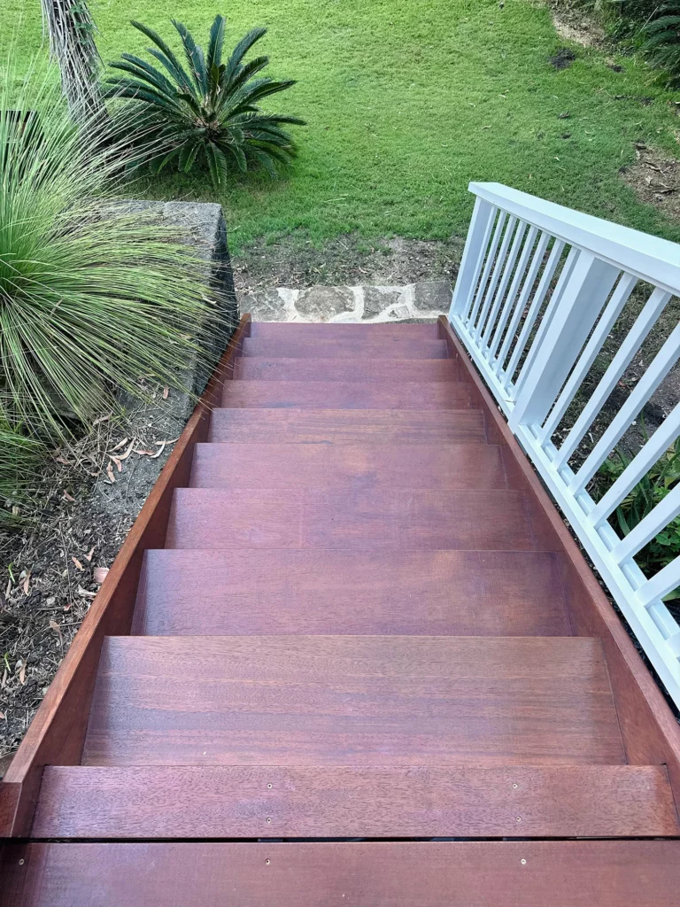 Outside Timber Stairs